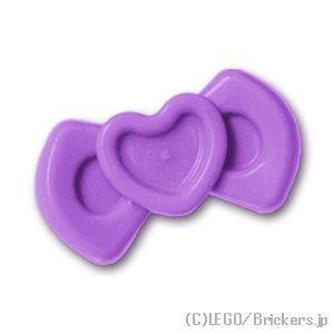 レゴ パーツ ばら売り #92355c リボン ハート付き - フレンズアクセサリー：ミディアムラベ...