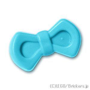 レゴ パーツ ばら売り #92355d リボン - フレンズアクセサリー：ミディアムアズール | L...