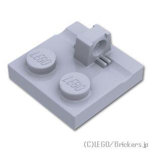 レゴ パーツ ばら売り #92582 ヒンジプレート 2 x 2 - トップロック：グレー | LEGOの部品｜brickers