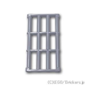 レゴ パーツ ばら売り #92589 バー 1 x 4 x 6 - 格子：グレー | LEGOの部品