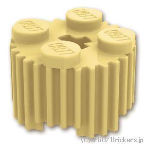 レゴ パーツ ばら売り #92947 ラウンド ブロック 2 x 2 - グリル：タン | LEGO...