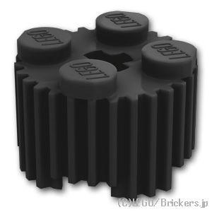 レゴ パーツ ばら売り #92947 ラウンド ブロック 2 x 2 - グリル：ブラック | LE...