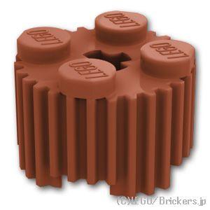 レゴ パーツ ばら売り #92947 ラウンド ブロック 2 x 2 - グリル：ブラウン | LE...