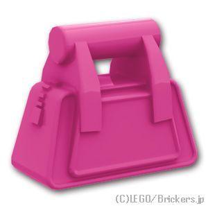 レゴ パーツ ばら売り #93091 ハンドバッグ ： マゼンタ | LEGOの部品