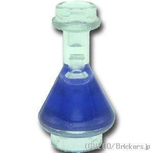 レゴ パーツ ばら売り #93549pb02 フラスコ トランスパープル溶液：トランスクリアー | ...