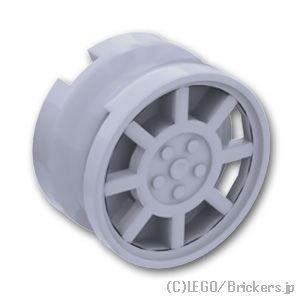 レゴ パーツ ばら売り #93593 ホイール 11mm x 6mm - 8スポーク / 小軸穴：グレー | LEGOの部品