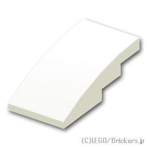 レゴ パーツ ばら売り #93606 スロープ カーブ 4 x 2：ホワイト | LEGOの部品
