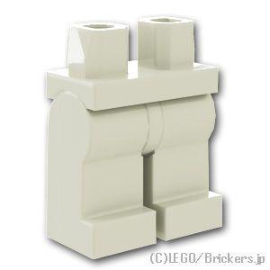 レゴ パーツ ばら売り #970c00 ミニフィグ レッグ：ホワイト | LEGOの部品