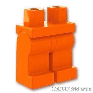 レゴ パーツ ばら売り #970c00 ミニフィグ レッグ：オレンジ | LEGOの部品
