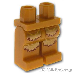 レゴ パーツ ばら売り #970c00pb1058 ミニフィグ レッグ - ゴールドのフリンジ：パー...