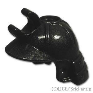 レゴ パーツ ばら売り #98128 サムライの兜：ブラック | LEGOの部品