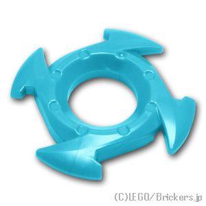 レゴ パーツ ばら売り #98341 ニンジャゴースピナークラウン アローエンド：ミディアムアズール...