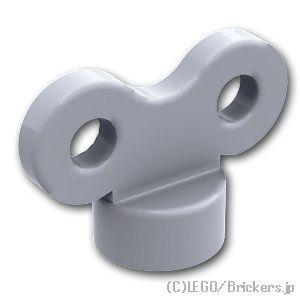 レゴ パーツ ばら売り #98375 ワインダーキー - ゼンマイ巻き鍵：フラットシルバー | LE...