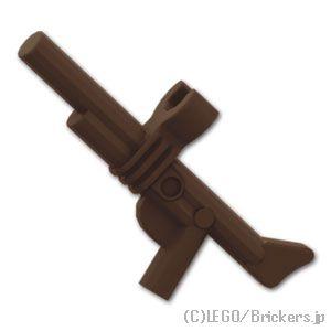 レゴ パーツ ばら売り #99809 ライフル銃 - クリップ付：ダークブラウン | LEGOの部品