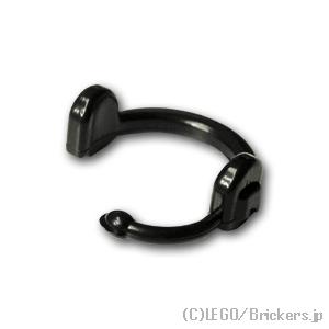 レゴ カスタムパーツ ヘッドセット JS1：ブラック | lego 互換 ミニフィギュア 人形 ミリ...