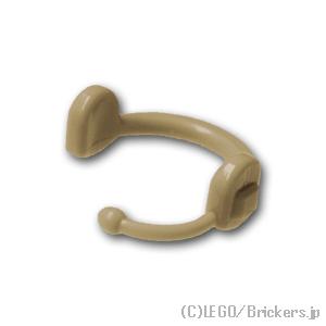 レゴ カスタムパーツ ヘッドセット JS1：ダークタン | lego 互換 ミニフィギュア 人形 ミ...