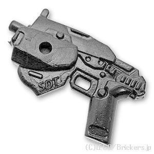 レゴ カスタムパーツ ハンドガン KHG11B：ブラック | lego 互換 ミニフィギュア 人形