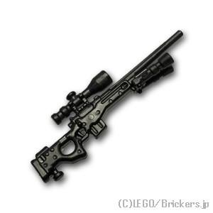 LEGO レゴ カスタムパーツ スナイパーライフル L96：ブラック