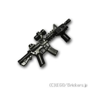 レゴ カスタムパーツ アサルトライフル M5A1 R.I.S：ブラック | lego 互換 ミニフィギュア 人形 ミリタリー 武器 銃 ライフル｜brickers