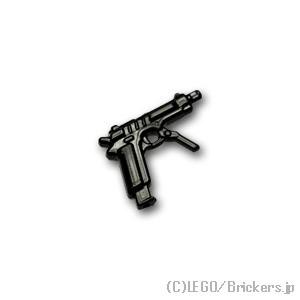 LEGO（レゴ） カスタムパーツ マシンピストル M93R：ブラック | 互換 