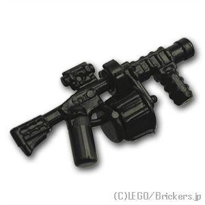 レゴ カスタムパーツ グレネードランチャーMGL：ブラック | LEGO 互換 ミニフィギュア 人形