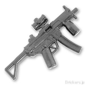 LEGO（レゴ） カスタムパーツ サブマシンガン MP5PDW：ブラック | 互換