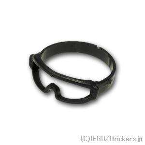 レゴ カスタムパーツ ゴーグル X500：ブラック | lego 互換 ミニフィギュア 人形 ミリタ...