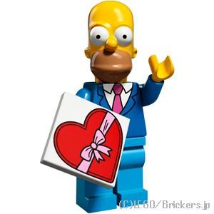 LEGO レゴ ザ シンプソンズ ミニフィギュア シリーズ 2 勝負服の 