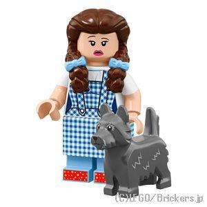 レゴ ミニフィギュア レゴ ムービー2 シリーズ 71023 ドロシー・ゲイルとトト | lego 人形｜brickers