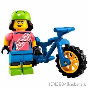 レゴ ミニフィギュアシリーズ - 19 71025 マウンテンバイカー | lego 人形