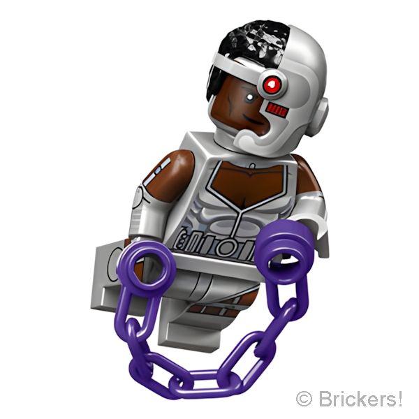 レゴ ミニフィギュア DCスーパーヒーローズシリーズ - サイボーグ |LEGOの人形