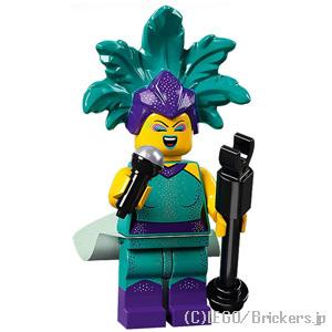 レゴ ミニフィギュア シリーズ21 ミニフィグ 歌手 | lego 人形