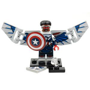 レゴ ミニフィギュア マーベルスタジオ ミニフィグ キャプテン・アメリカ | lego 人形｜brickers
