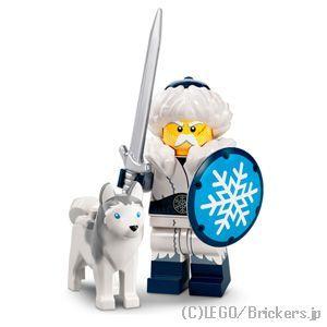 レゴ ミニフィギュアシリーズ - 22 - スノーウォーリアー(雪の戦士) |LEGOの人形