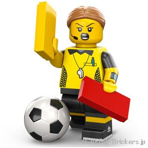 レゴ ミニフィギュアシリーズ - 24 - サッカー審判 |LEGOの人形