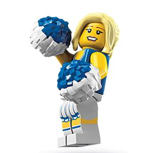 レゴ ミニフィギュア シリーズ 1 チアリーダー  | lego  8683 ミニフィグ