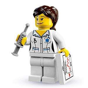 LEGO（レゴ） ミニフィギュア シリーズ 1 ナース | 8683 ミニフィグ