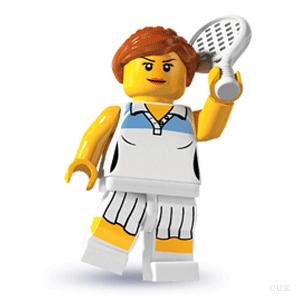 LEGO レゴ ミニフィギュア シリーズ 3 テニス選手 | lego 8803 