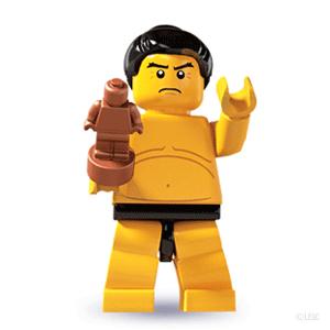 レゴ ミニフィギュア シリーズ 3 相撲力士  | lego  8803 ミニフィグ