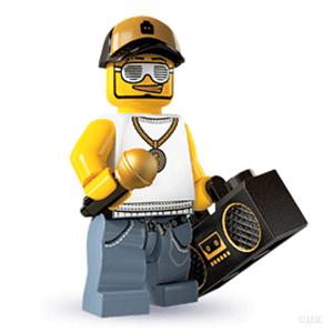 レゴ ミニフィギュア シリーズ 3 ラッパー  | lego  8803 ミニフィグ