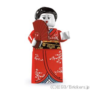 レゴ ミニフィギュア シリーズ 4 芸者  | lego  8804 ミニフィグ