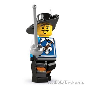 レゴ ミニフィギュア シリーズ 4 銃士  | lego  8804 ミニフィグ