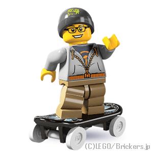 レゴ ミニフィギュア シリーズ 4 スケートボーダー  | lego  8804 ミニフィグ