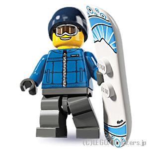 レゴ ミニフィギュア シリーズ 5 スノーボーダー  | lego  8805 ミニフィグ