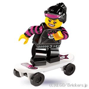 レゴ ミニフィギュア シリーズ 6 スケーター・ガール  | lego  8827 ミニフィグ