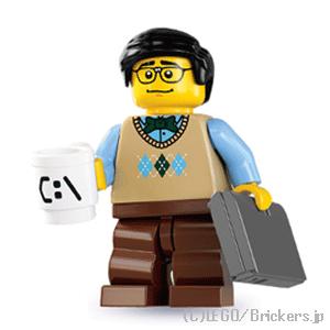 レゴ ミニフィギュア シリーズ 7 コンピューター・プログラマー  | lego  8831 ミニフ...