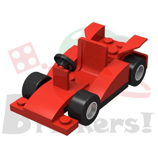 レゴ ジョイフルセット／ミニフィグカート(レーシングカー) | LEGO BROS045