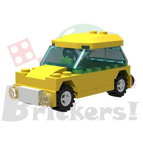 レゴ ジョイフルセット／ミニフィグカート(タクシー) | LEGO BROS049