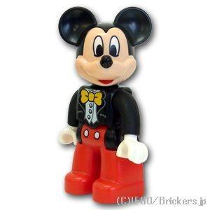 レゴ フィグ/人形 ミニフィグ デュプロ フィギュア ミッキーマウス ジャケット＆ベスト |LEGO...