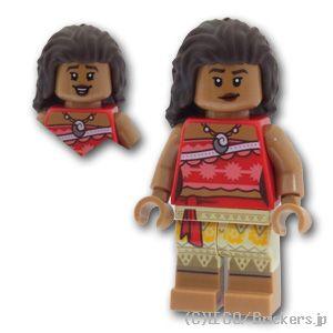 レゴ ディズニー ミニフィグ モアナ |LEGOの人形